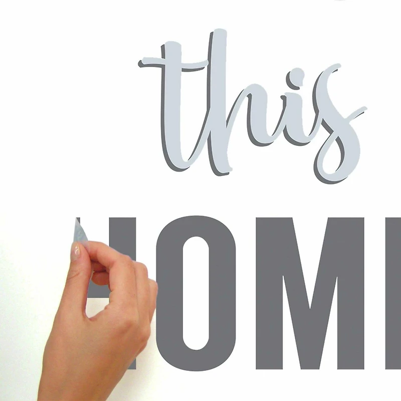 RoomMates Bless This Home Peel & Stick Wall Decals