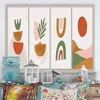 Designart - Minimalistic Compostion of Organic Shapes VI