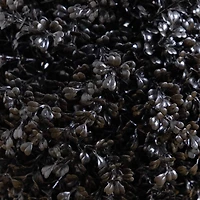 3ft. UV Resistant Artificial Halloween Black Triple Ball Boxwood Topiary (Indoor/Outdoor)