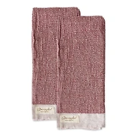 DII® Redwood Washed Waffle Dish Towels, 2ct.