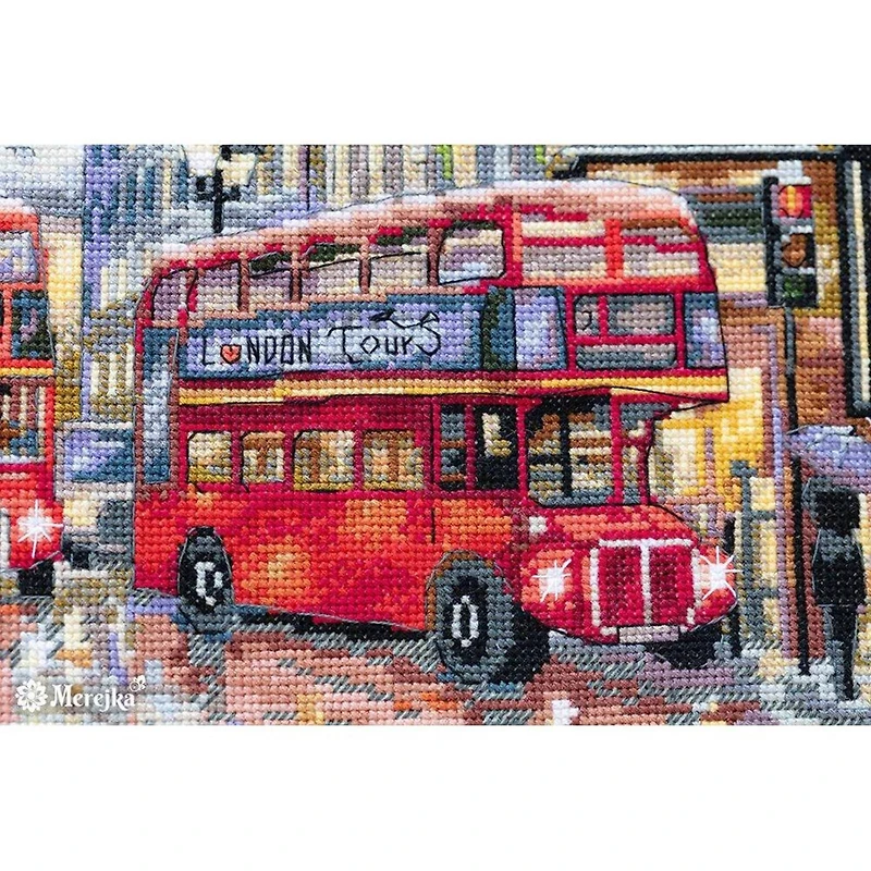 Merejka London Counted Cross Stitch Kit