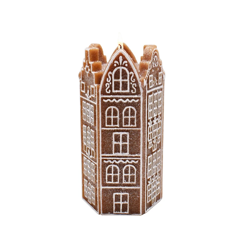 Gingerbread Village Unscented Candle by Ashland
