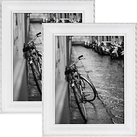 2 Pack: Craig Frames Victoria White & Silver Picture Frame