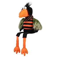Plush Sitting Crow Halloween Figure - 17"