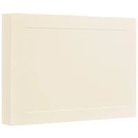 JAM Paper 4.25" x 5.5" Ivory Panel Blank Flat Note Cards
