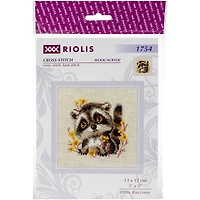 RIOLIS Little Raccoon Counted Cross Stitch Kit