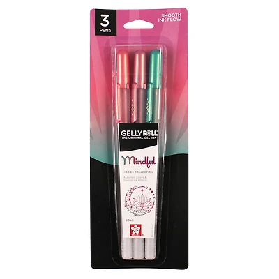 12 Packs: 3 ct. (36 total) Gelly Roll® Moods Mindful Bold Gel Pens
