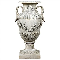 Design Toscano 37" Wine Harvest Oviform Architectural Garden Urn