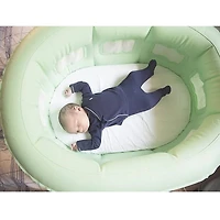 Room to Grow Green 4-in-1 Portable Inflatable Baby Bathinet