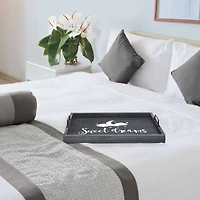 Elegant Designs™ 15.5" Sweet Dreams Serving Tray with Handles