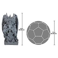 Design Toscano Sword, the Arthurian Dragon Statue