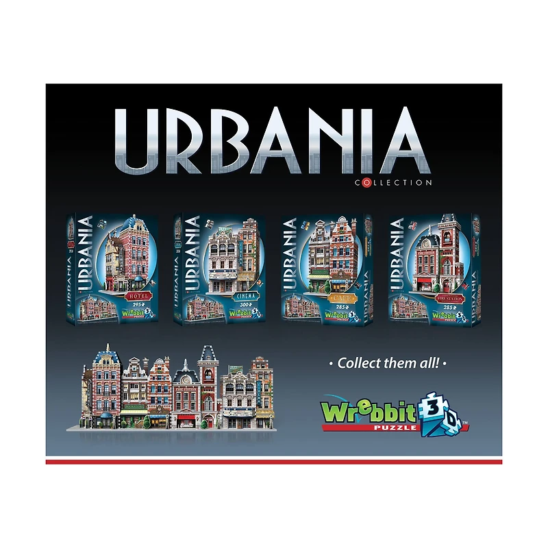 Urbania Collection - Cinema 3D Puzzle: 300 Pcs