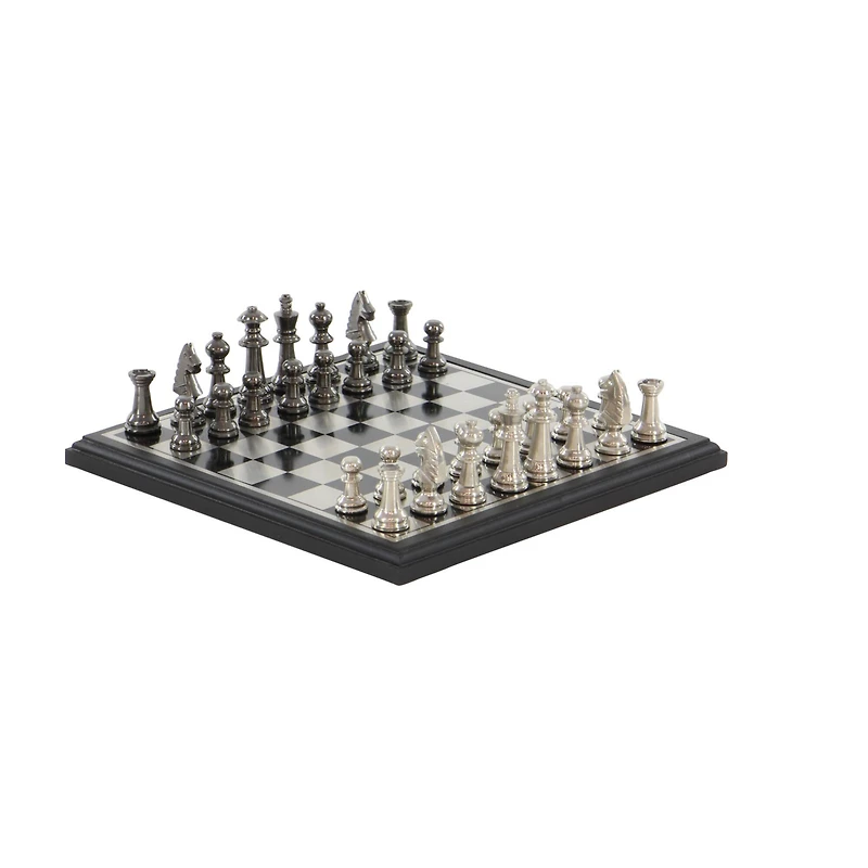 Dark Gray Chess Game Set