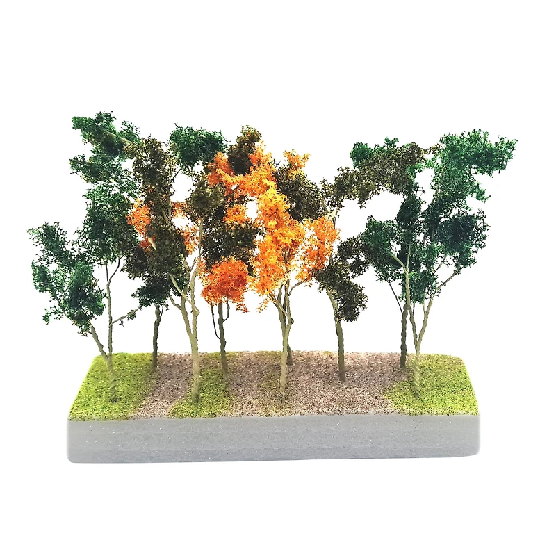 JTT Scenery Products Mini Fall Mixed Woods Edge Trees