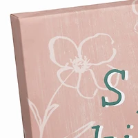 Spead Kindness Like Wildflowers 16" x 16" Canvas Wall Art