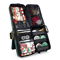 TreeKeeper Rolling Vertical Wrapping Paper Storage Container