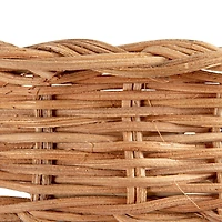 Hello Honey® Decorative Handwoven Rattan Pedestal