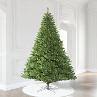9ft. Pre-Lit Oregon Fir Artificial Christmas Tree, Warm White LED Lights
