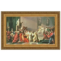 Design Toscano Death of Julius Caesar Canvas Replica Painting Wall Décor