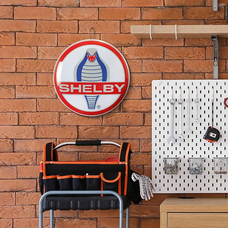 Shelby® Cobra Dome Metal Wall Sign