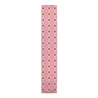 Valentine's Day Heart Tile Twill Table Runner
