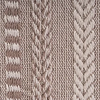DII® Stone Braided Stripe Throw