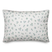 Daisy Pattern Throw Pillow