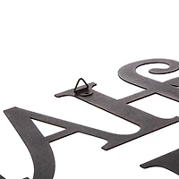 Glitzhome® Black Metal Happy Halloween Wall Sign