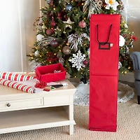 Santa's Bag Vertical Wrapping Paper Storage Container