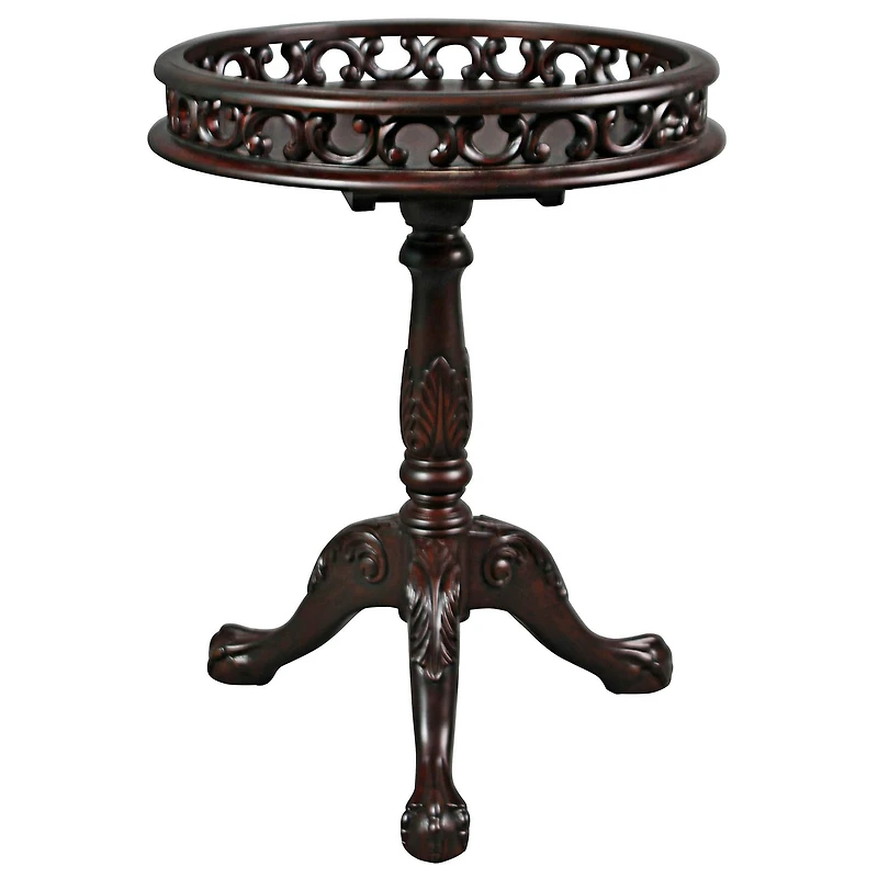 30.5" Lady Wentworth Pie Crust Tea Table