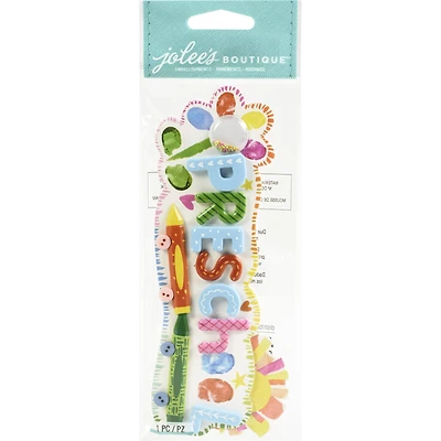 Jolee's Boutique Themed Embellishment-Preschool