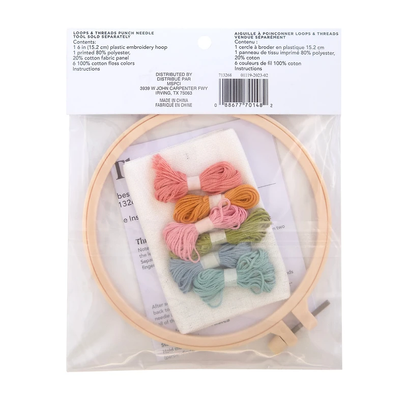 Good Vibes Punch Needle Kit by Loops & Threads®