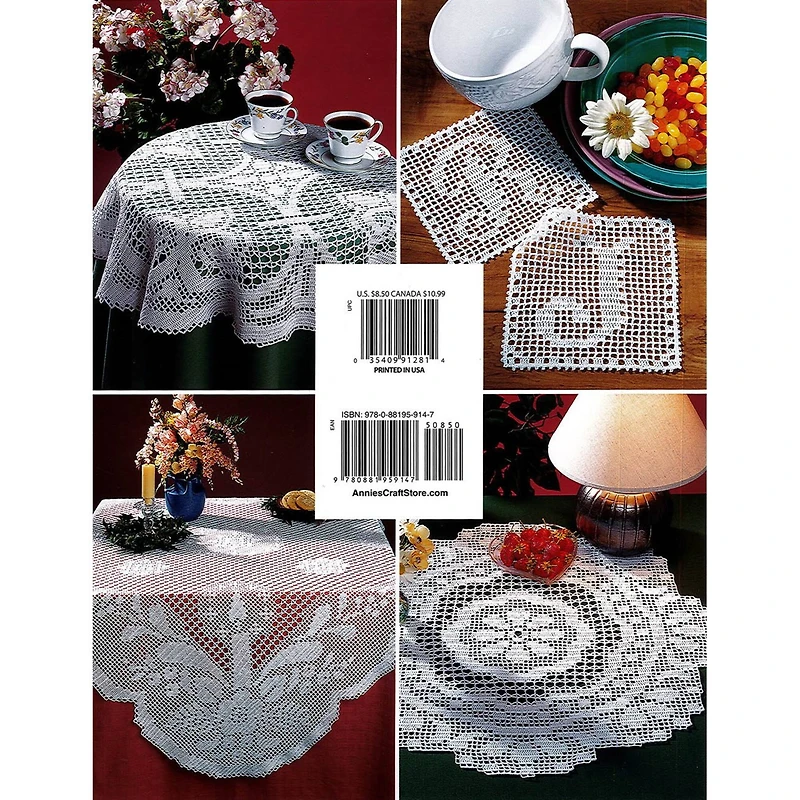 Annie's Learn To Do Filet Crochet Just One Day Book