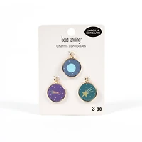 Round Lenticular Space Charm Set by Bead Landing™