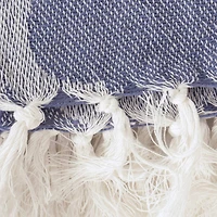 DII® French Blue Lattice Throw