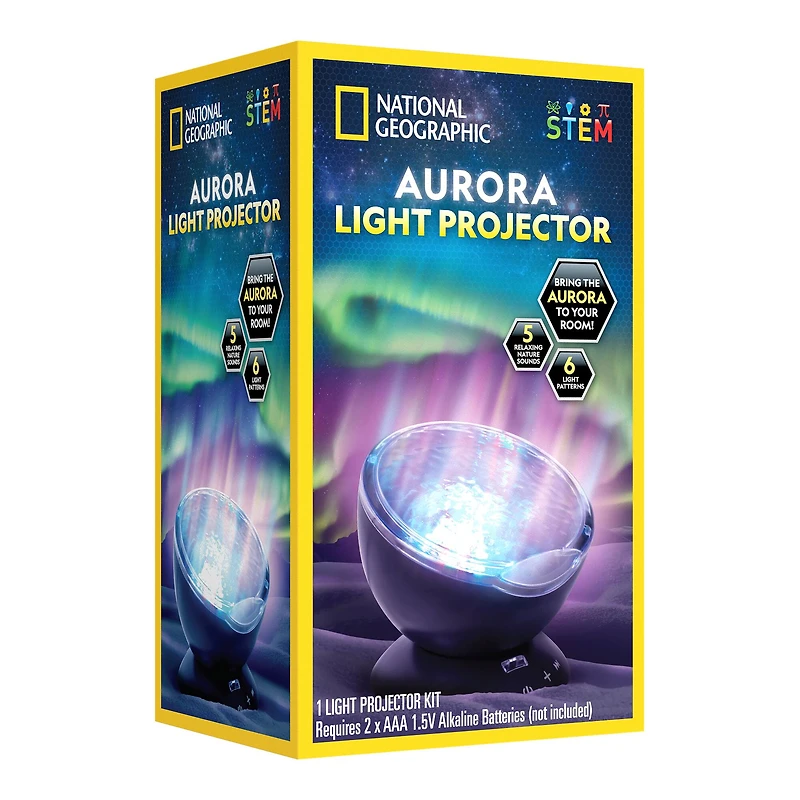 National Geographic™ Aurora Light Projector