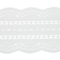 3.7" White Chrochet Lace Trim by Celebrate It®