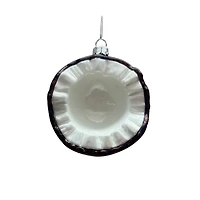 3.25" Coconut Glass Ornament by Ashland®