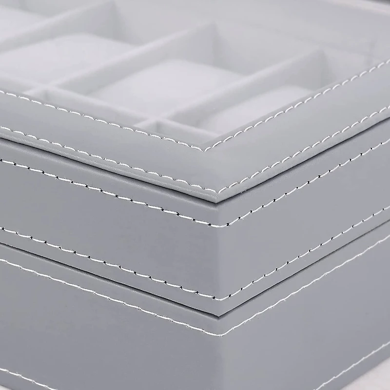 Anchor Gray Dozen Leather Watch Box