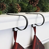 Original MantleClip® Matte Black Stocking Holders