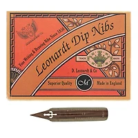 Manuscript Leonardt EF Principal Dip Nibs Bronze Box