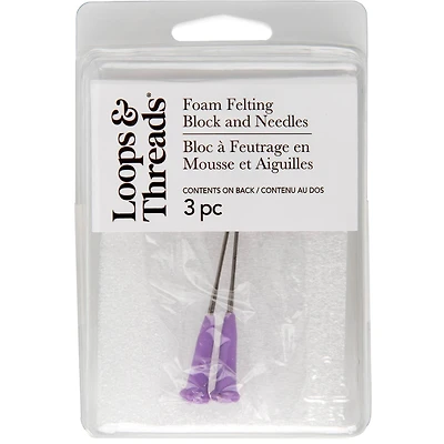 Felting Needles & Foam Block Set by Loops & Threads®