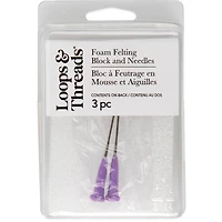 Felting Needles & Foam Block Set by Loops & Threads®