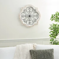 22" White Wood Farmhouse Wall Décor