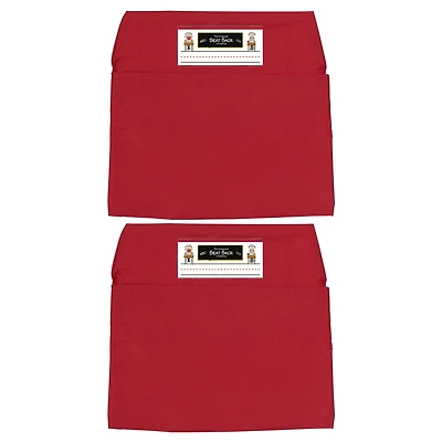 Seat Sack® Large 17" Red Chair Pockets, 2ct.