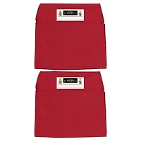 Seat Sack® Large 17" Red Chair Pockets, 2ct.