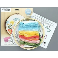 Leisure Arts® 6" Garden Fresh Embroidery Kit