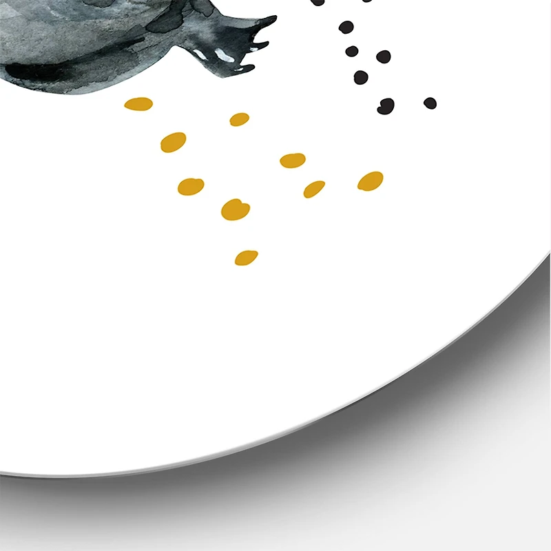 Designart - Little Penguin Flying Stars and Planets I