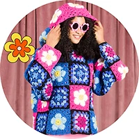 3 Pack Red Heart® All In One Flower Power™ Yarn