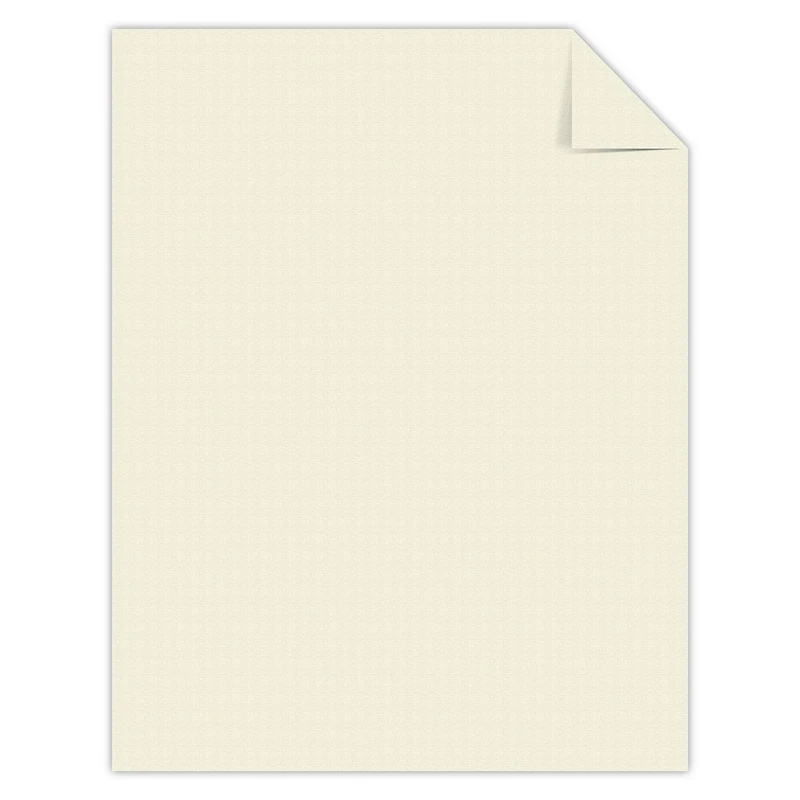 Neenah Natural White 80lb. Classic Crest Cardstock 8.5" x 11"